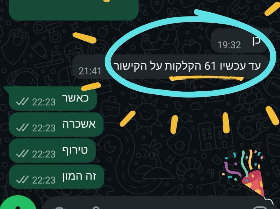 "3 כרטיסים עד עכשיו, 179 כניסות" — מדהים